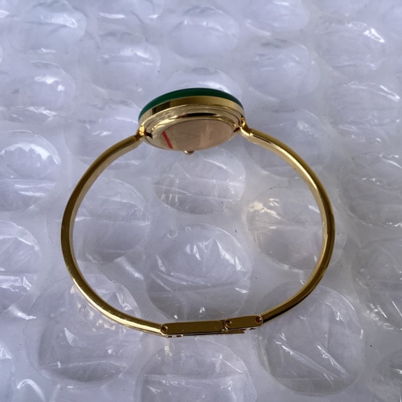 Vintage Gucci 11/12.2 Interchangeable Bezel Watch Gold Tone Near Mint Condition - Picture 8 of 10